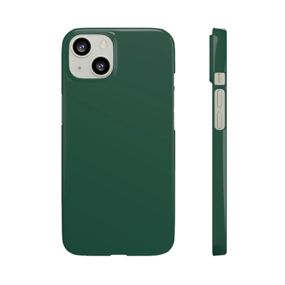 Brunswick Green iPhone Case (Slim) iPhone 13 Glossy Phone Case