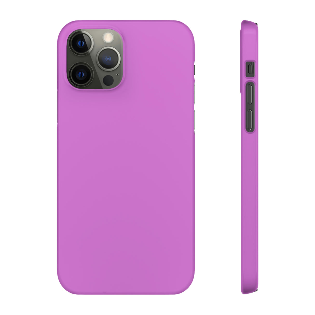 French Mauve iPhone Case (Slim) iPhone 12 Pro Glossy Phone Case