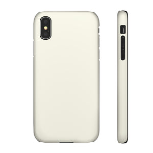 Floral White iPhone Case (Slim) iPhone X Matte Phone Case