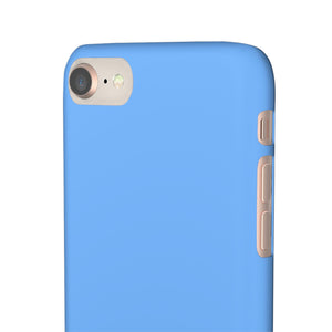 French Sky Blue iPhone Case (Slim) Phone Case