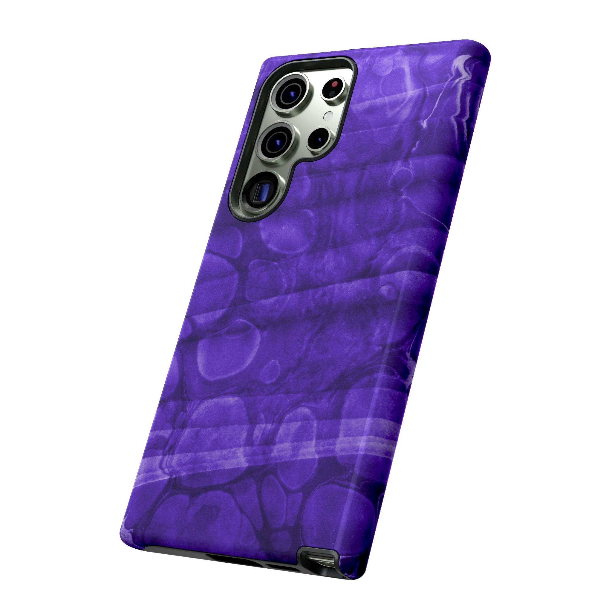 Purple Ebru Art Android Case (Protective) Phone Case