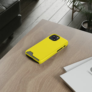 Aureolin iPhone Case (Card) Phone Case