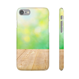 Summer Background With Wooden Pier Samsung/iPhone (Slim) Phone Case