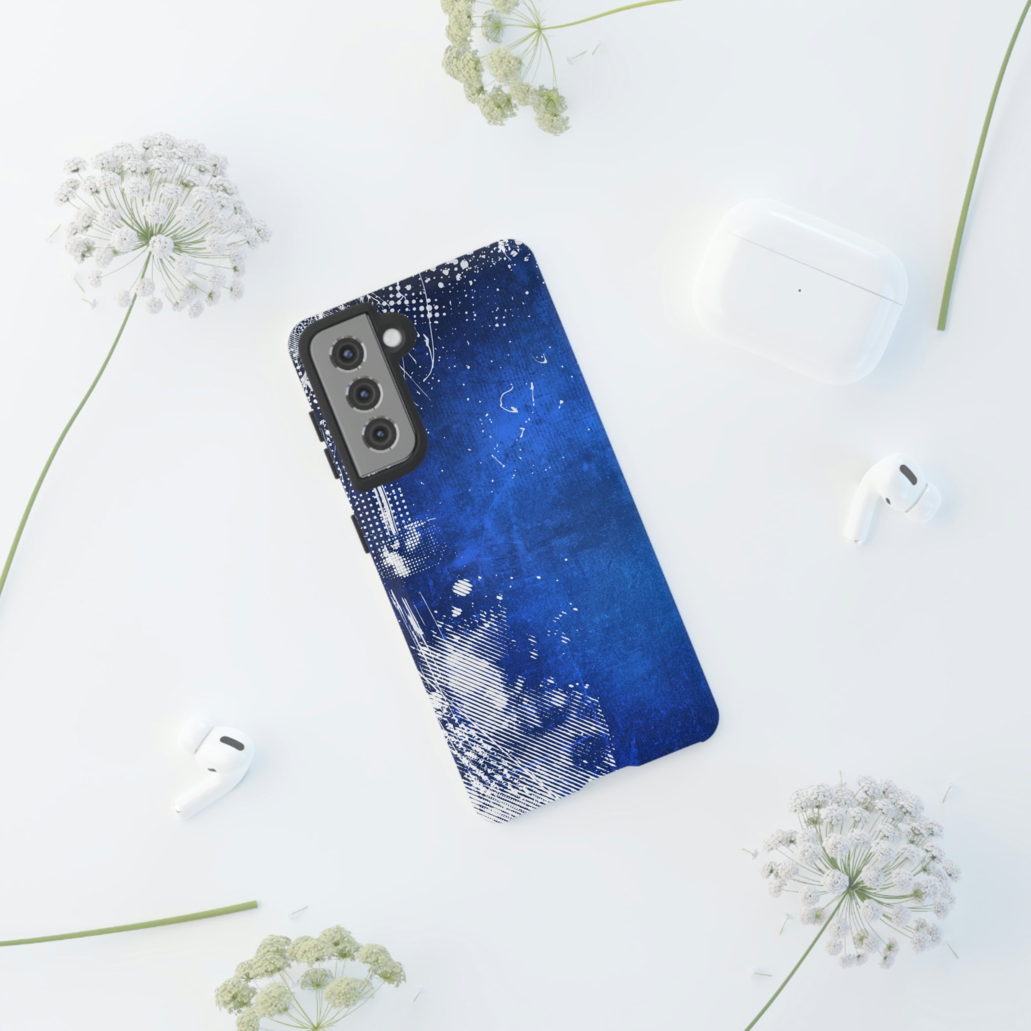 Grunge Blue Android Case (Protective) Phone Case