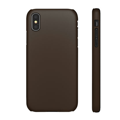 Bistre iPhone Case (Slim) iPhone X Matte Phone Case