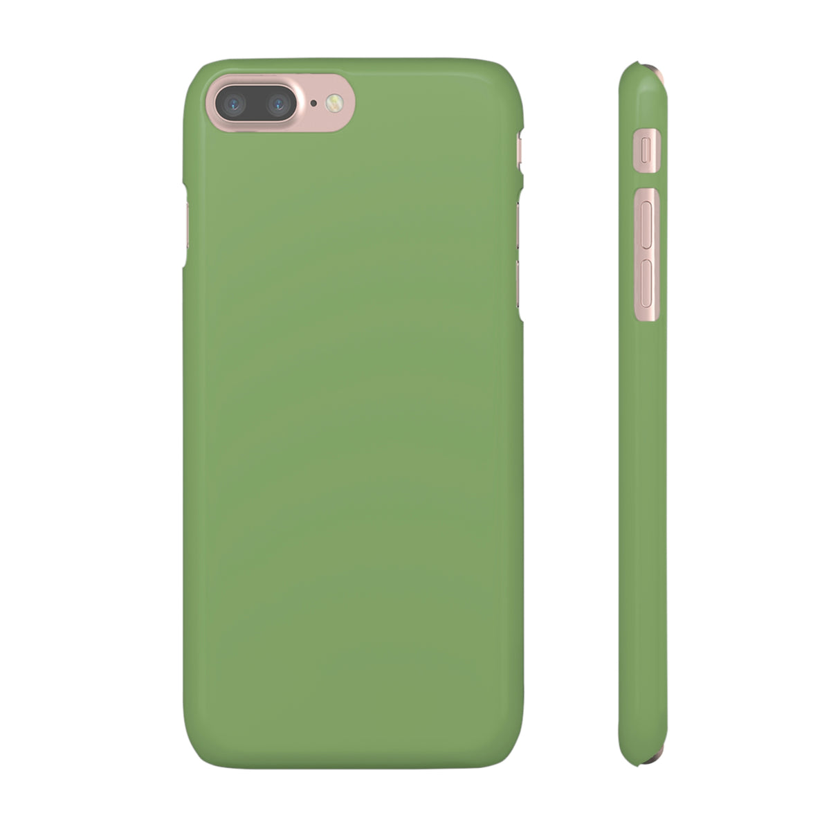 Asparagus Green iPhone Case (Slim) iPhone 7 Plus Glossy Phone Case