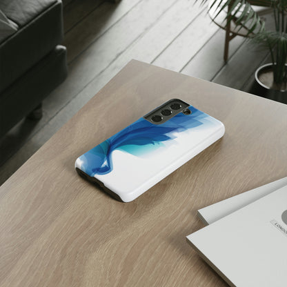 Blue Feathers Android Case (Protective) Phone Case