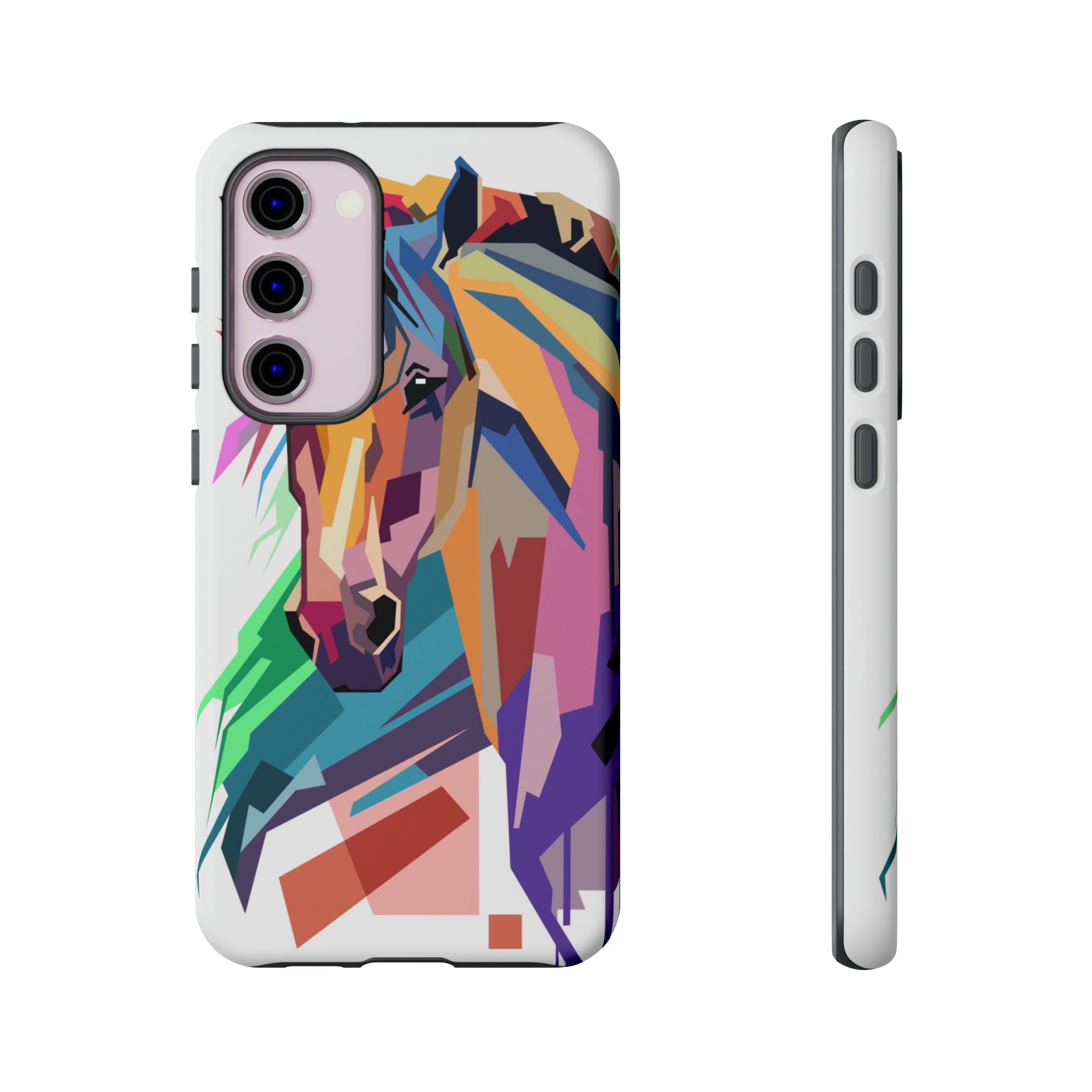 Illustration Horse Android Case (Protective) Samsung Galaxy S23 Plus Matte Phone Case