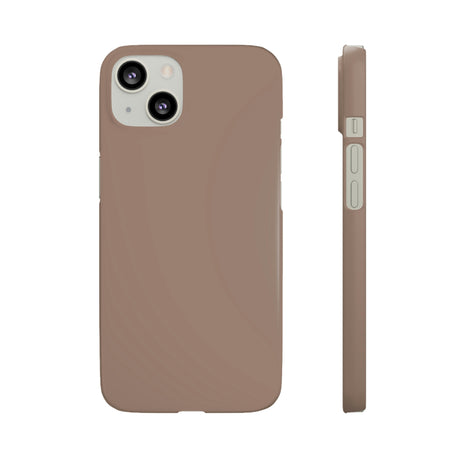 Beaver Brown iPhone Case (Slim) iPhone 13 Matte Phone Case