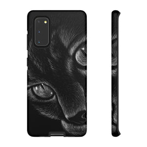 Pencil Drawing Cat Android Case (Protective) Samsung Galaxy S20 Matte Phone Case