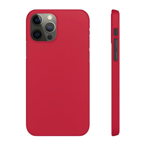 Cardinal Red iPhone Case (Slim) iPhone 12 Pro Matte Phone Case