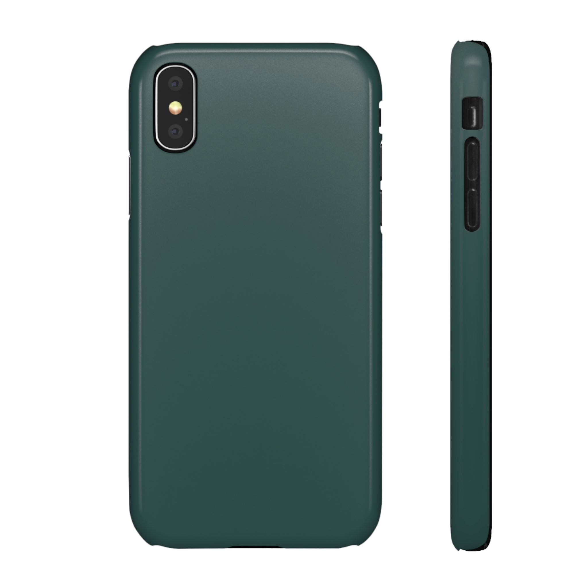 Dark Slate Gray iPhone Case (Slim) iPhone X Glossy Phone Case