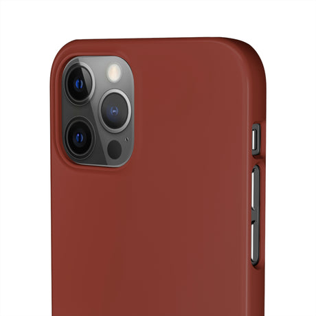 Burnt Umber iPhone Case (Slim) Phone Case