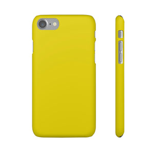 Citrine Yellow iPhone Case (Slim) iPhone 7 Matte Phone Case