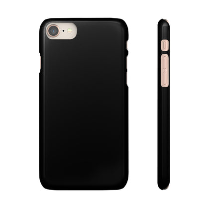 Black iPhone Case (Slim) iPhone 8 Glossy Phone Case