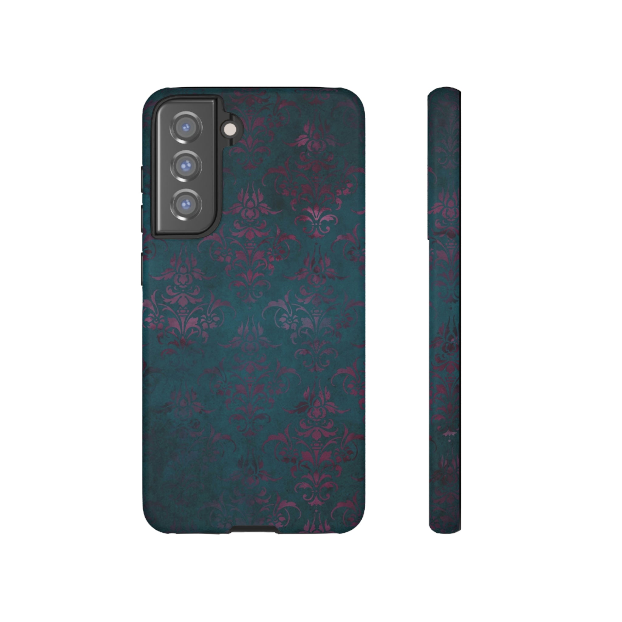 Gargantse Gothic Flower Samsung Case (Protective) Samsung Galaxy S21 FE Matte Phone Case