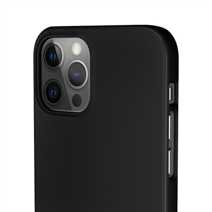 Black iPhone Case (Slim) Phone Case