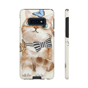 Petit Cute Cat Android Case (Protective) Samsung Galaxy S10E Matte Phone Case