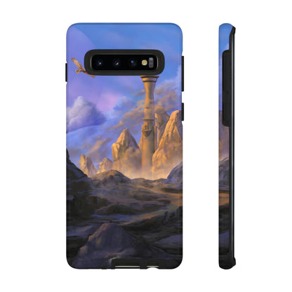 Mysterious Tower Android Case (Protective) Samsung Galaxy S10 Glossy Phone Case