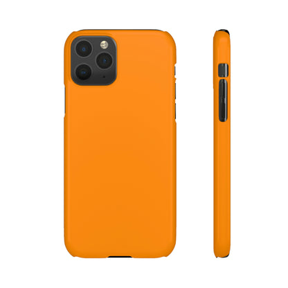 Dark Orange iPhone Case (Slim) iPhone 11 Pro Glossy Phone Case