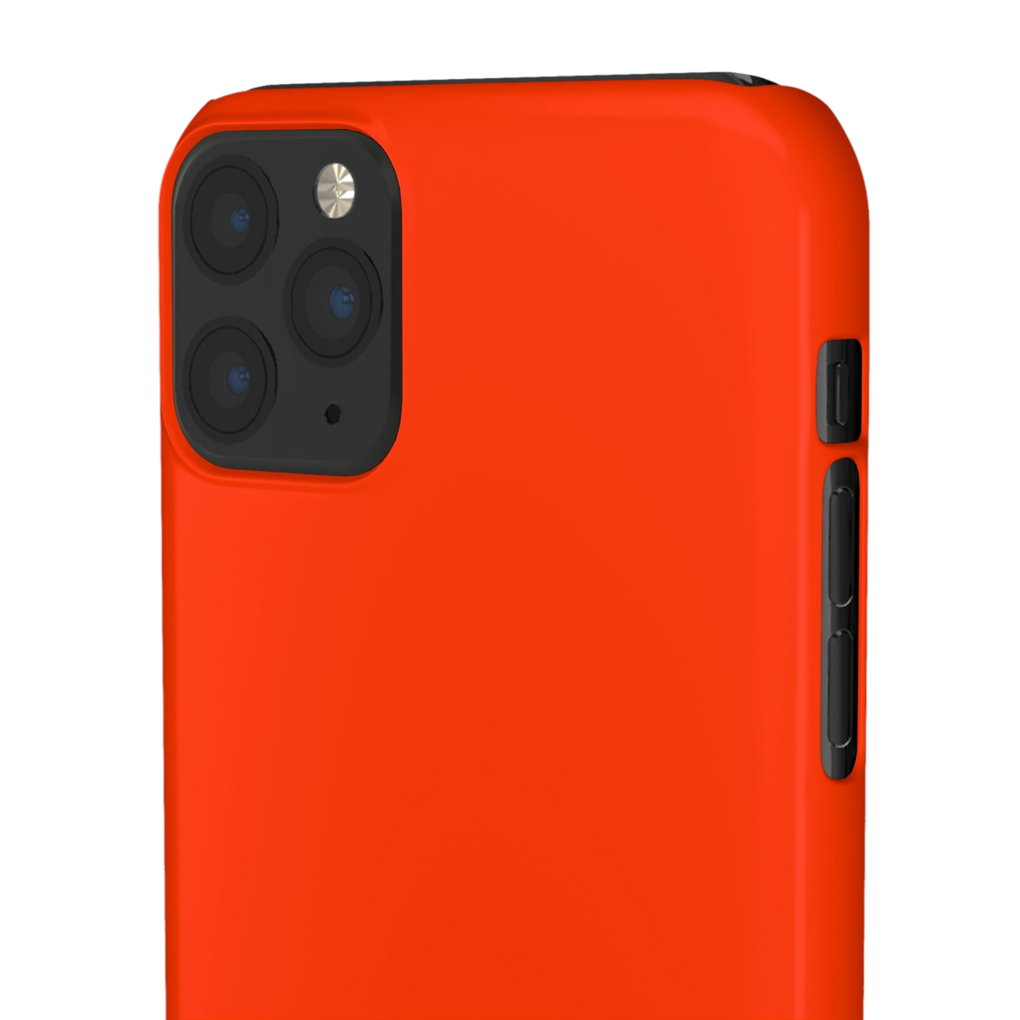 Coquelicot Orange iPhone Case (Slim) Phone Case