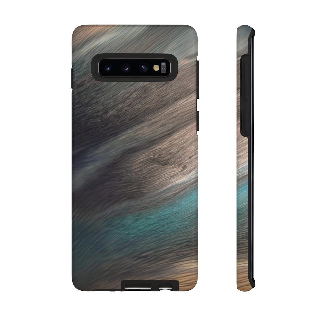 Flow Pattern Mist Ink Art Android Case (Protective) Samsung Galaxy S10 Glossy Phone Case