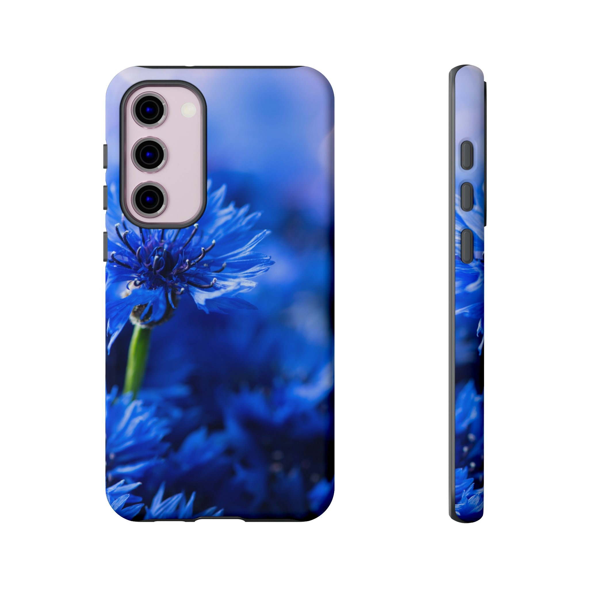 Cornflower Blue Android Case (Protective) Samsung Galaxy S23 Plus Matte Phone Case