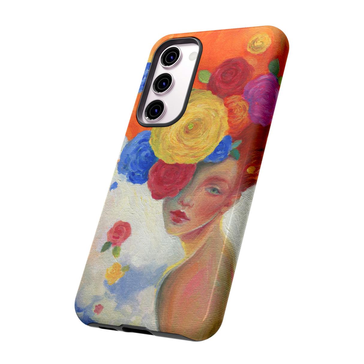 Flower Woman Android Case (Protective) Phone Case