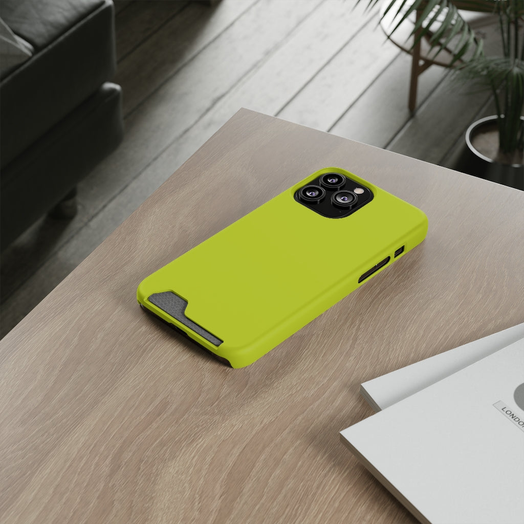 Acid Green iPhone Case (Card) Phone Case