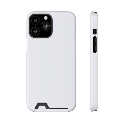 Ghost White iPhone Case (Card) iPhone 13 Pro Max Matte Without gift packaging Phone Case