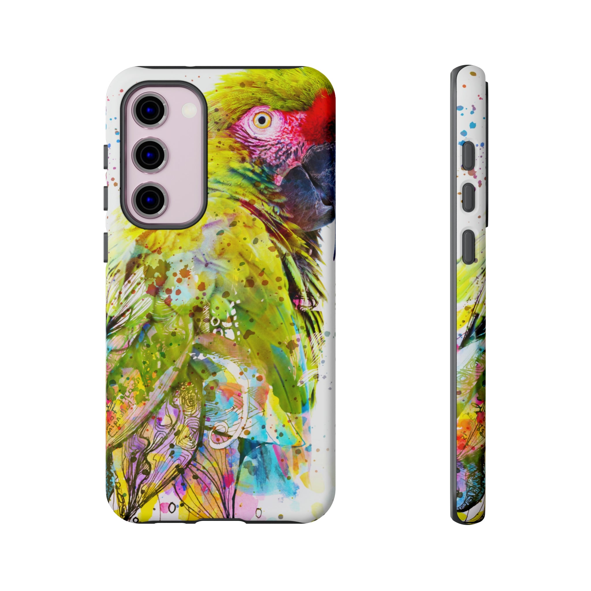 Colorful Parrot Android Case (Protective) Samsung Galaxy S23 Plus Matte Phone Case