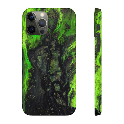 Toxic Ink Art iPhone Case (Slim) iPhone 12 Pro Matte Phone Case