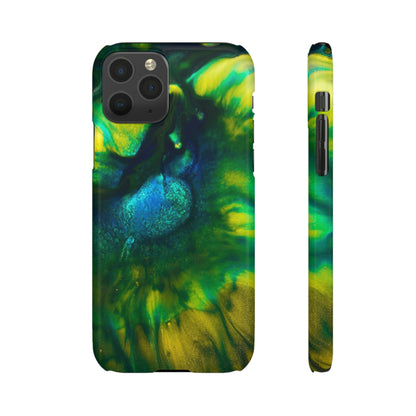 Dragon Eye Ink Art iPhone Case (Slim) iPhone 11 Pro Glossy Phone Case