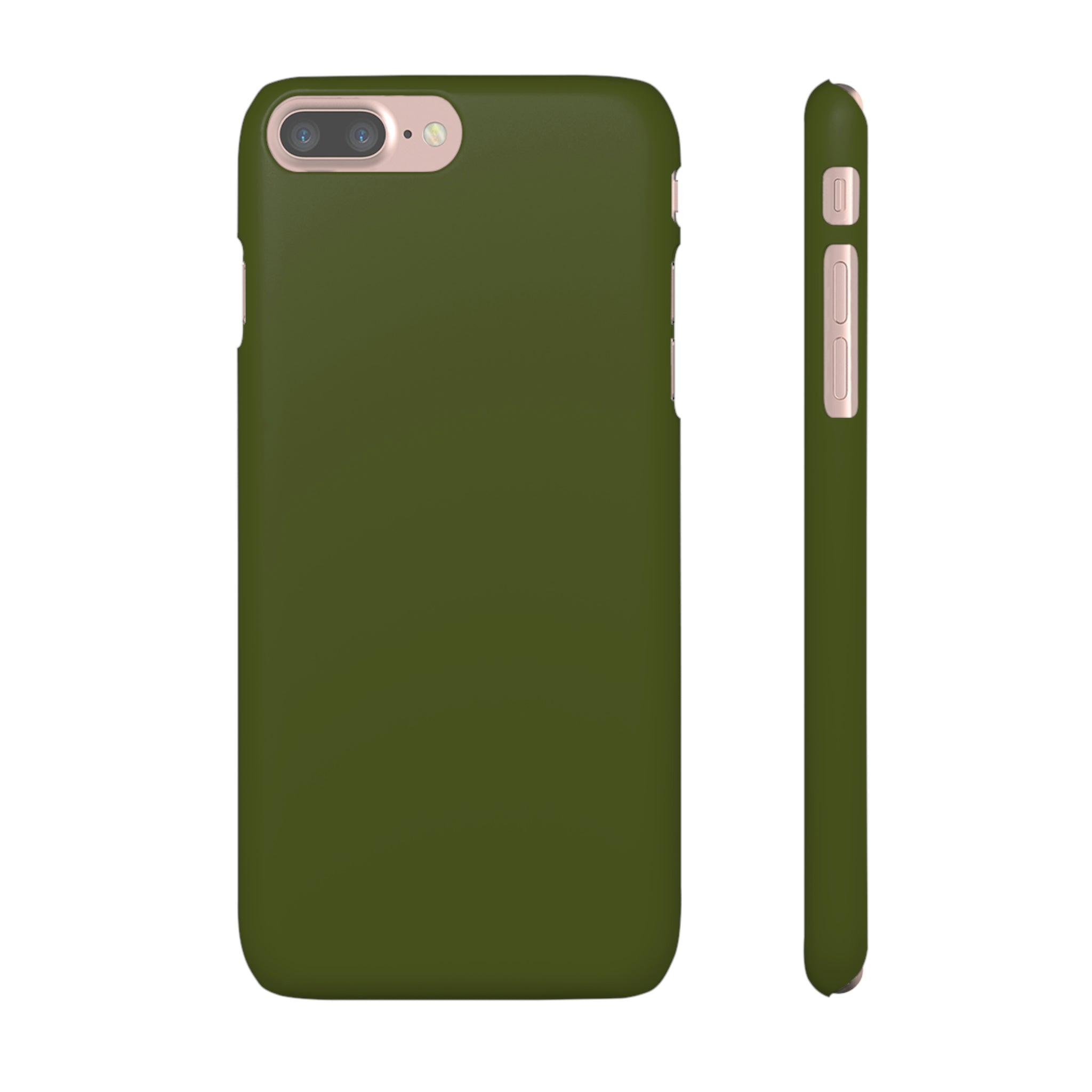 Army Green iPhone Case (Slim) iPhone 7 Plus Matte Phone Case