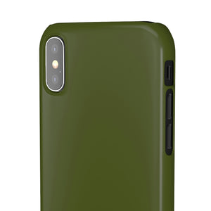 Army Green iPhone Case (Slim) Phone Case