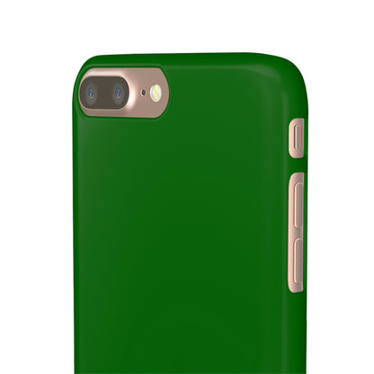 Dark Green iPhone Case (Slim) Phone Case