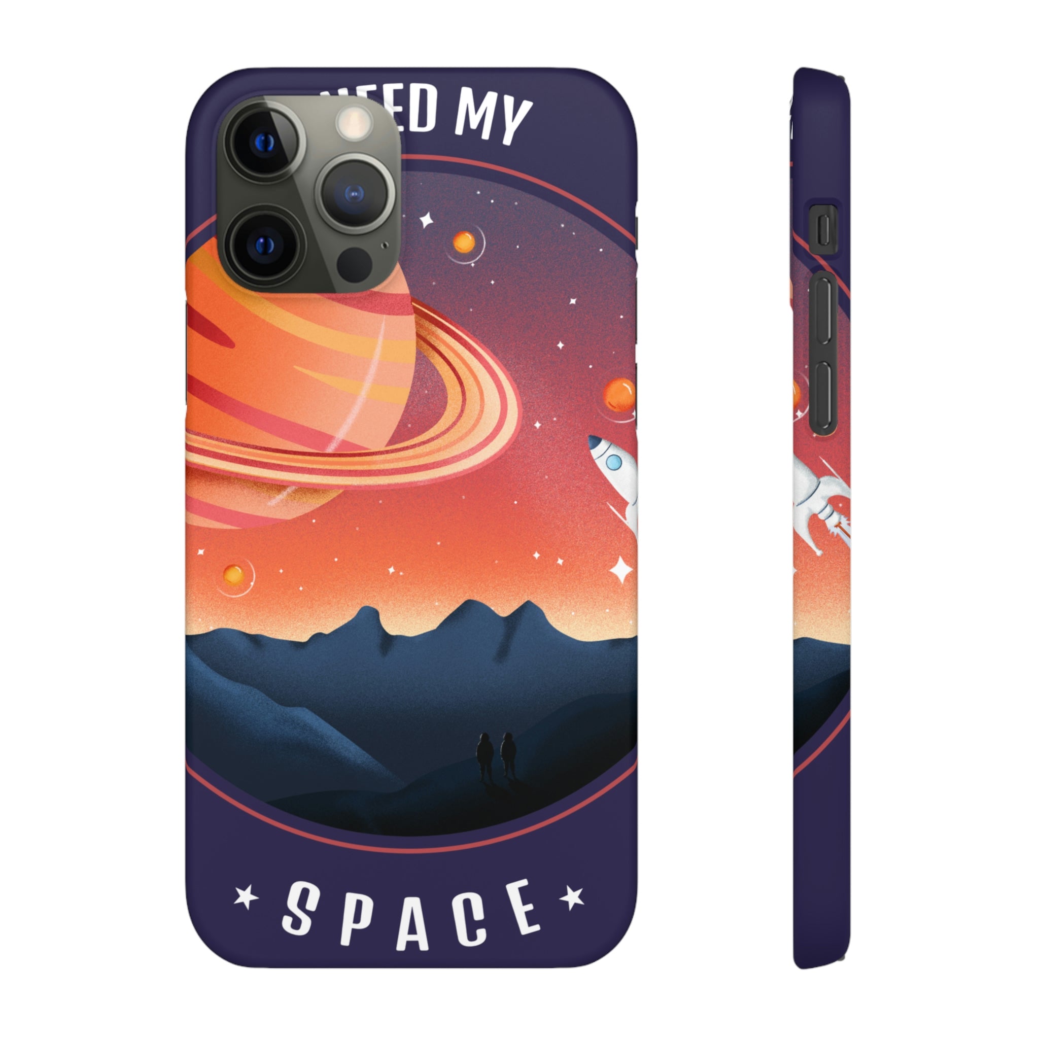 Express Galaxy iPhone Case (Slim) iPhone 12 Pro Matte Phone Case