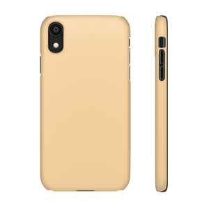 Deep Champagne iPhone Case (Slim) iPhone XR Matte Phone Case