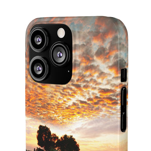 Sunset on the Tropical River Samsung/iPhone (Slim) iPhone 13 Pro Glossy Phone Case