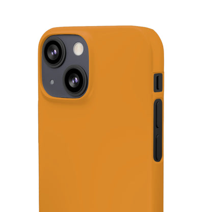 Carrot Orange iPhone Case (Slim) Phone Case