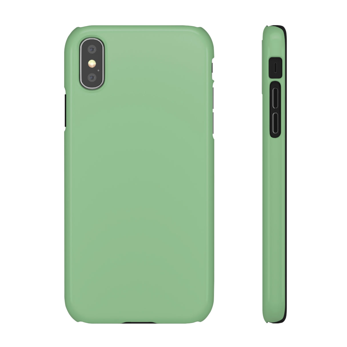 Dark Sea Green iPhone Case (Slim) iPhone XS Glossy Phone Case