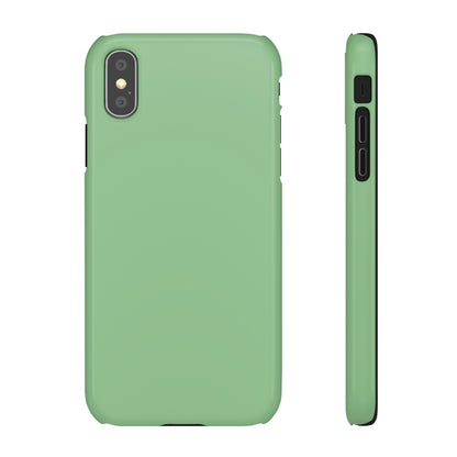 Dark Sea Green iPhone Case (Slim) iPhone XS Glossy Phone Case