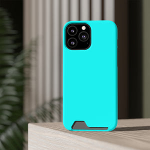 Cyan iPhone Case (Card) Phone Case