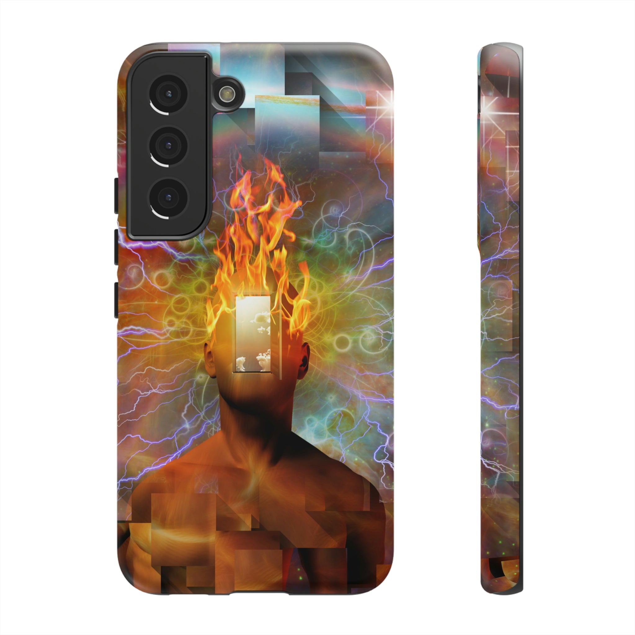 Burning Mind Android Case (Protective) Samsung Galaxy S22 Matte Phone Case