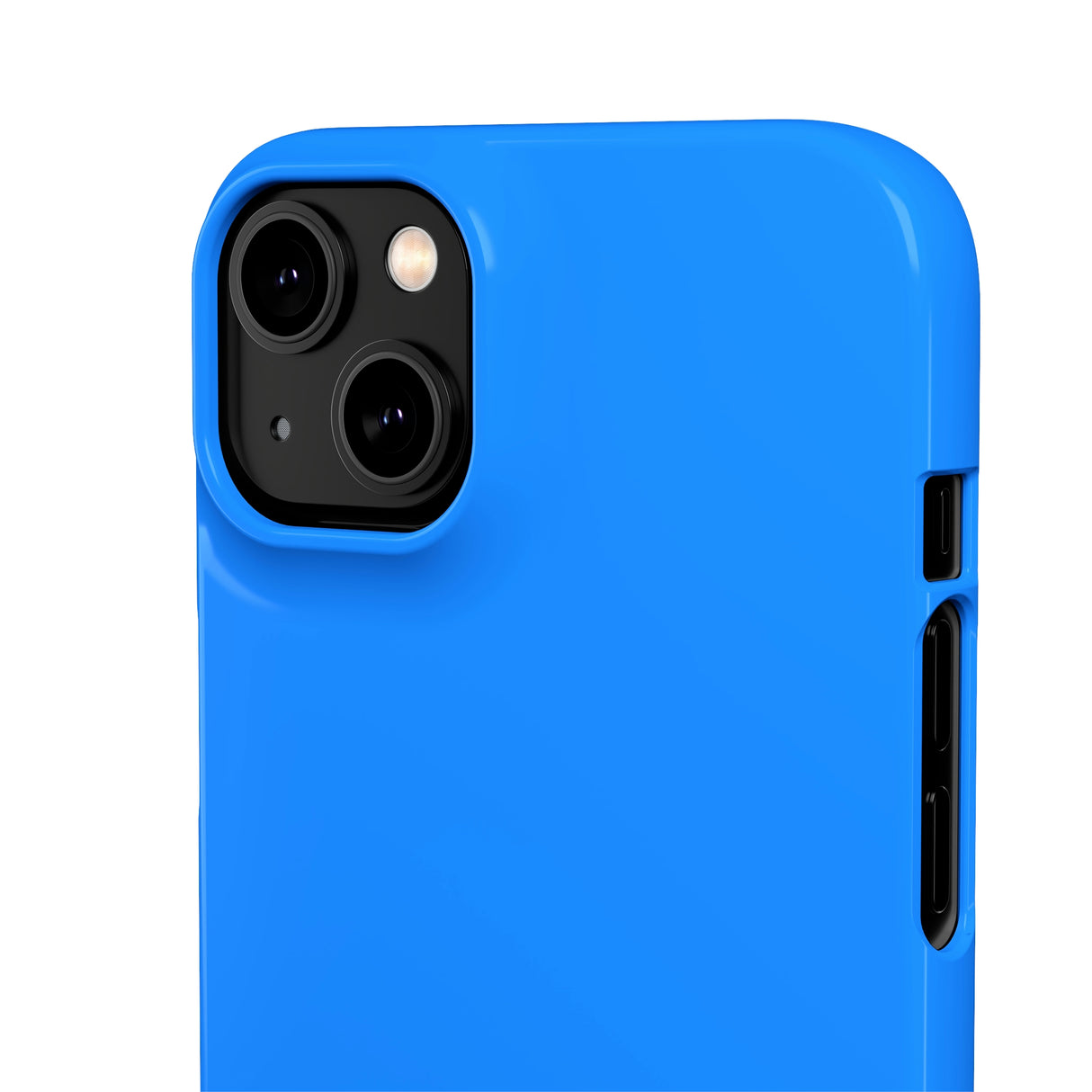 Dodger Blue iPhone Case (Slim) Phone Case