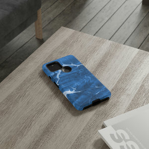 Ebru Blue Android Case (Protective) Phone Case