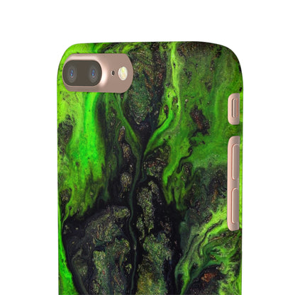 Toxic Ink Art iPhone Case (Slim) Phone Case