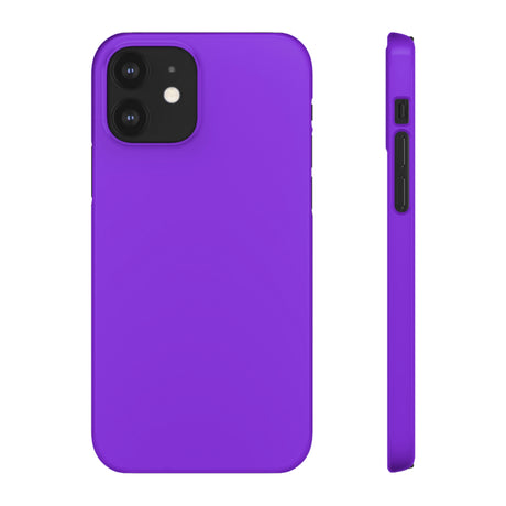 BlueViolet iPhone Case (Slim) iPhone 12 Glossy Phone Case