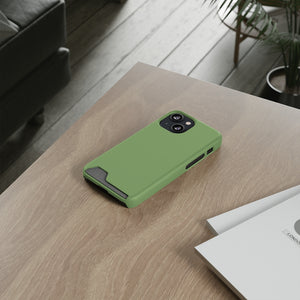 Asparagus Green iPhone Case (Card) Phone Case