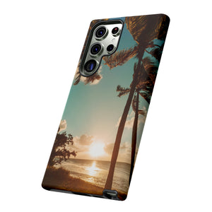 Sundown Palmtrees Android Case (Protective) Phone Case